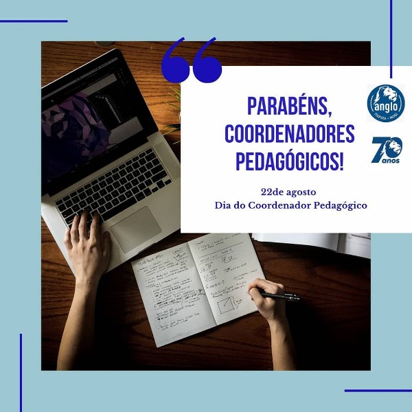 22 de agosto - Dia do Coordenador Pedagógico