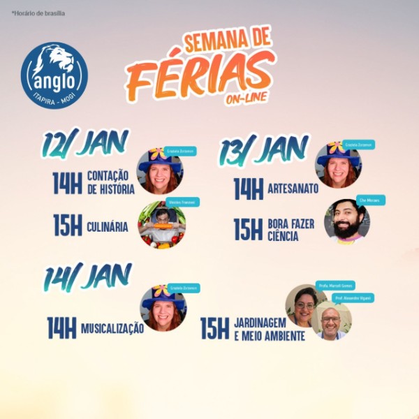 Semana de Férias 0N-LINE