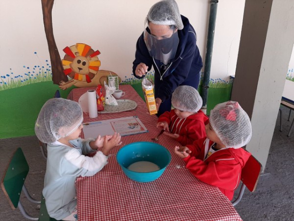 Infantil 1 Manhã e Tarde – Mingau da mamãe Ursa.