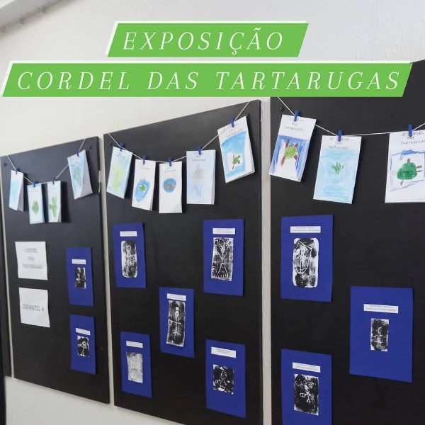 Semana Literária - Infantil 4 - O Cordel das Tartarugas.