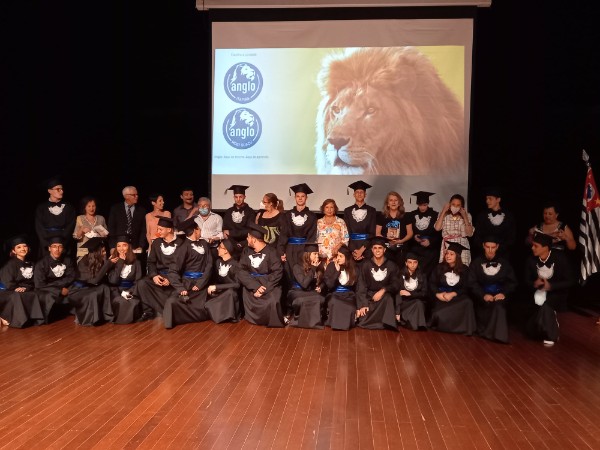 Formatura 3º ano Ensino Médio.