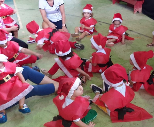 Fotos dos encerramentos da Educação Infantil