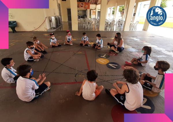 1º ano - Teia da Amizade.