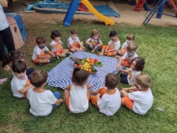 Infantil 2 A e B - Conhecendo alimentos.